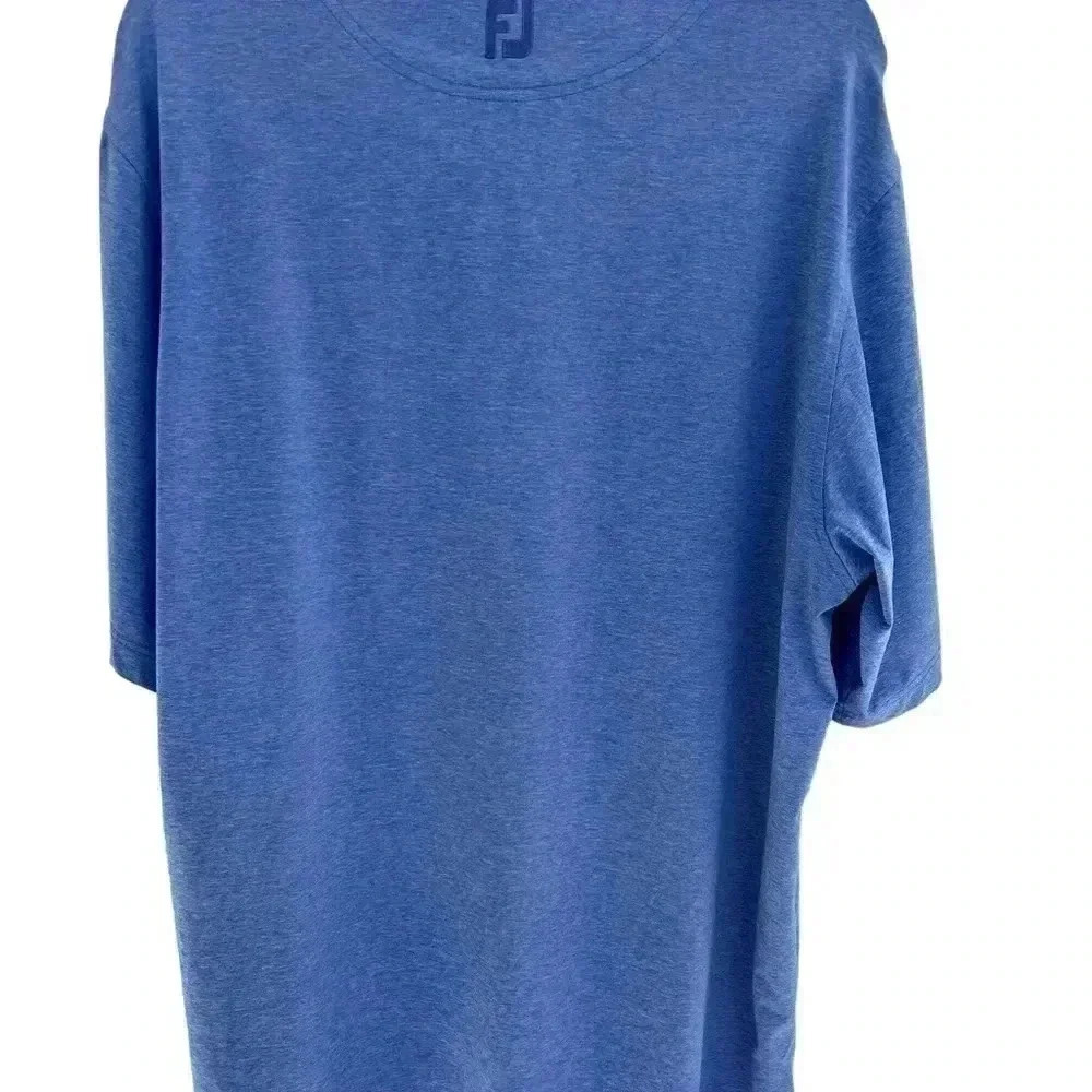 Footjoy Men’s Blue Golf Polo size Large - Picture 5 of 5